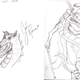 Illustration for article titled Tim Schafer, Notch And John Romero Drew Some Dragons — Because Why The Hell Not?